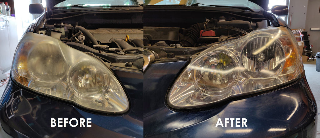 Philips headlight restoration kit