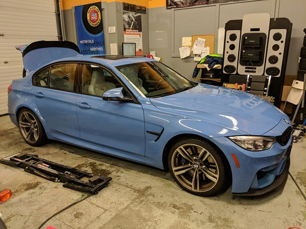 BMW F80 M3 dash cam install richmond