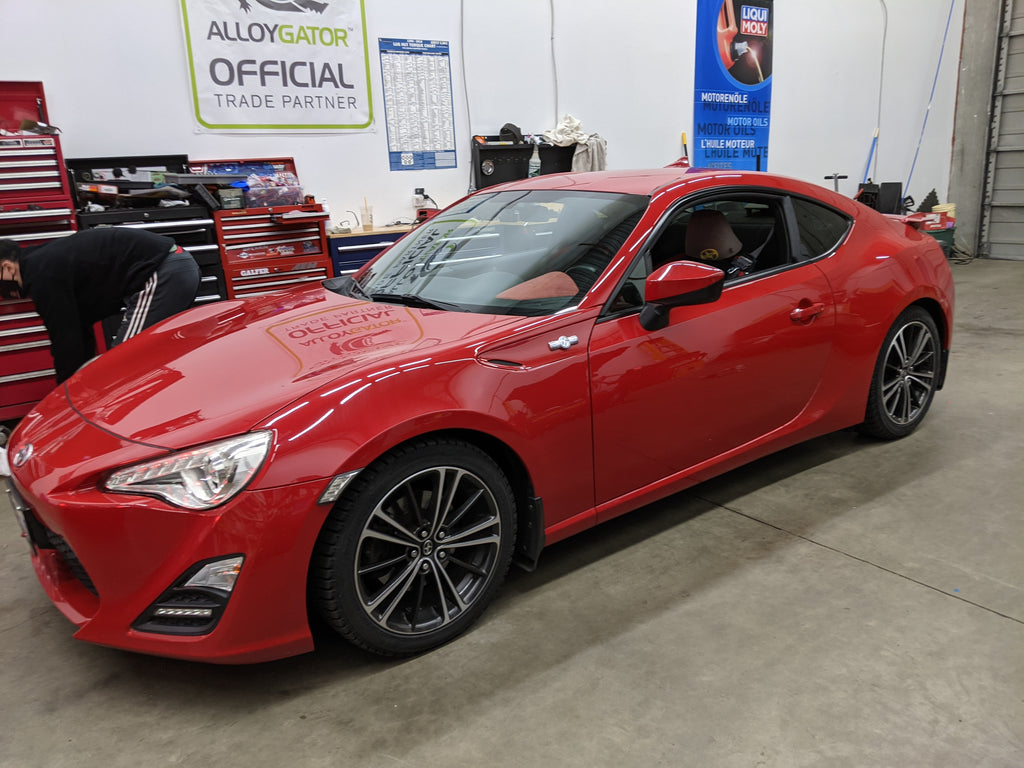 Scion FRS dash cam overdrive