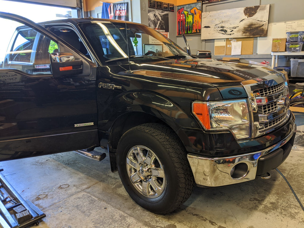 Ford F-150 radio replacement