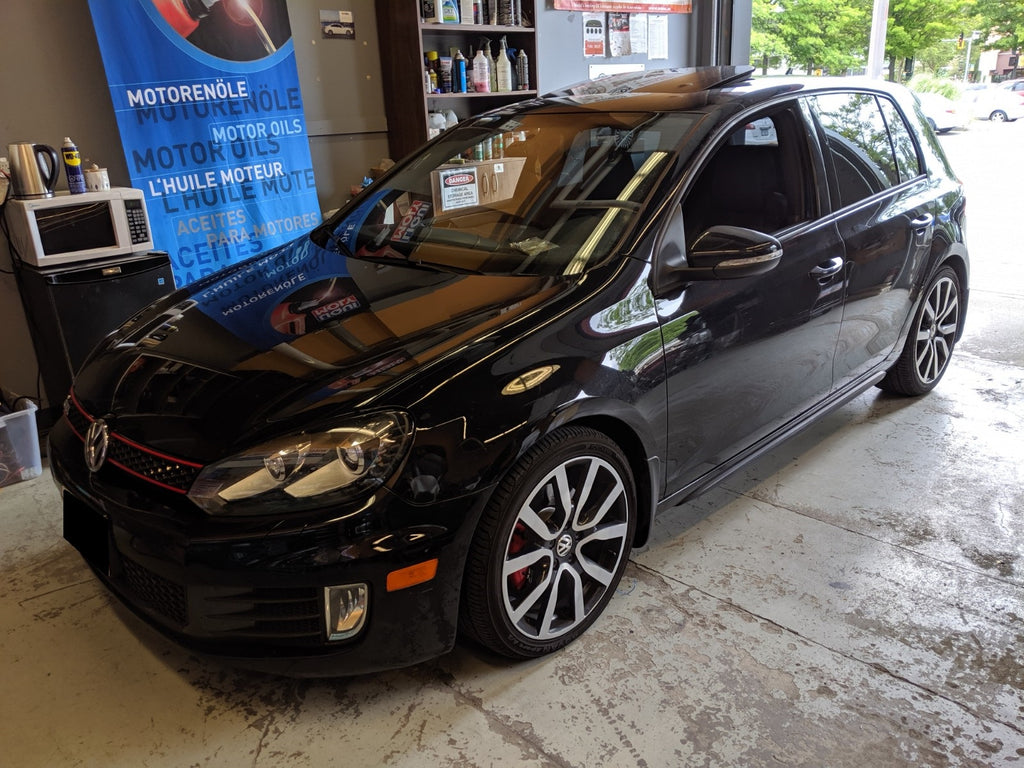 VW Golf GTI Mk6 double din install