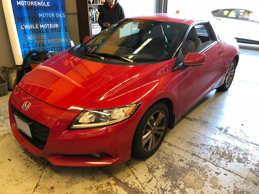 Overdrive honda cr-z backup camera install