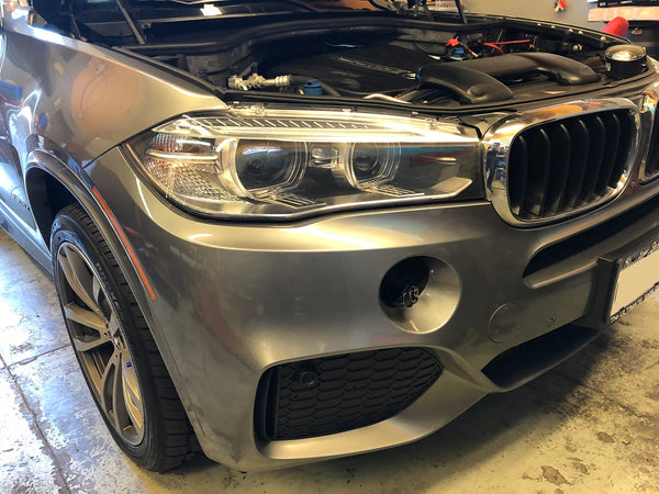 BMW X5 LED fog light swap