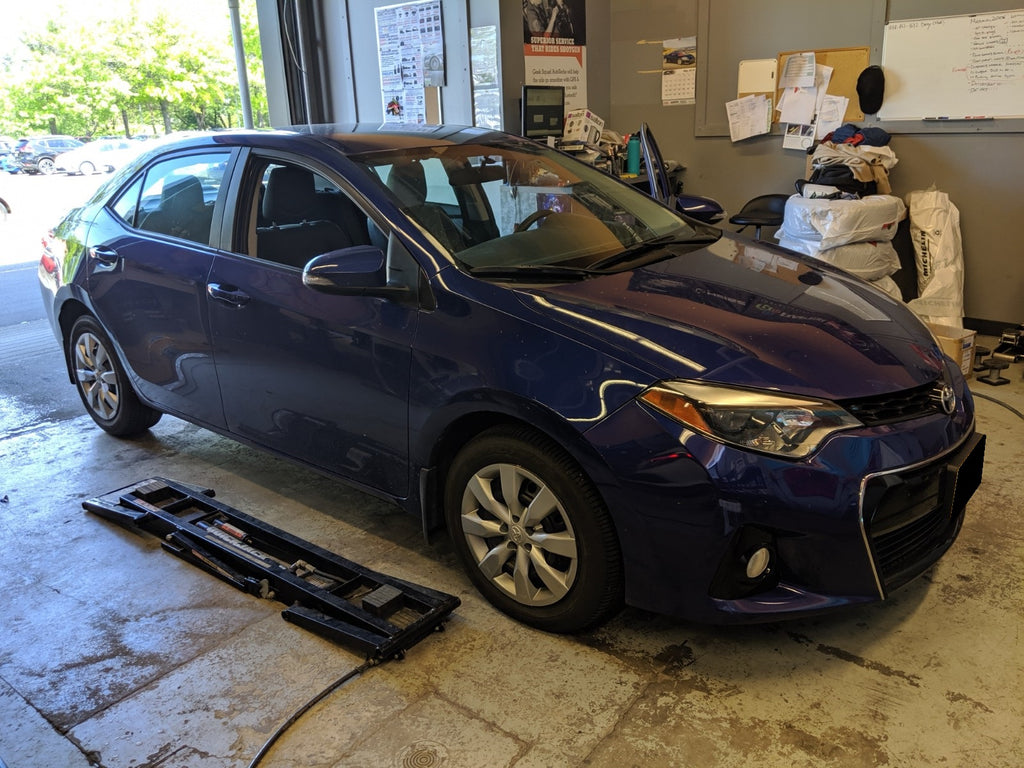 Toyota Corolla double din install richmond