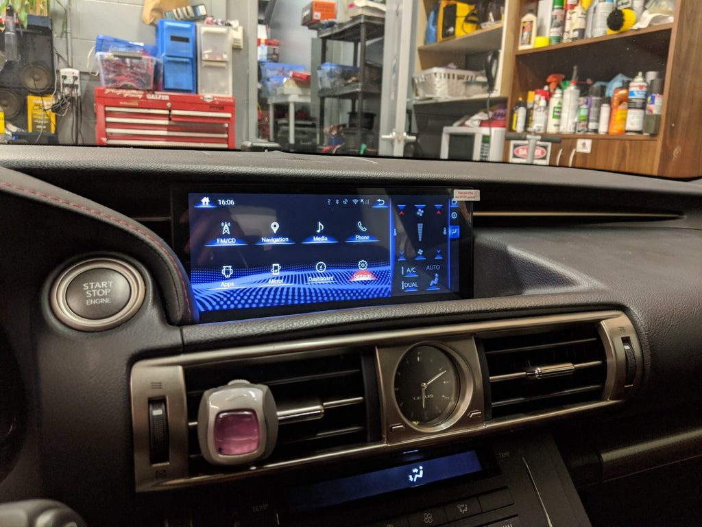 Lexus IS 10.25 android