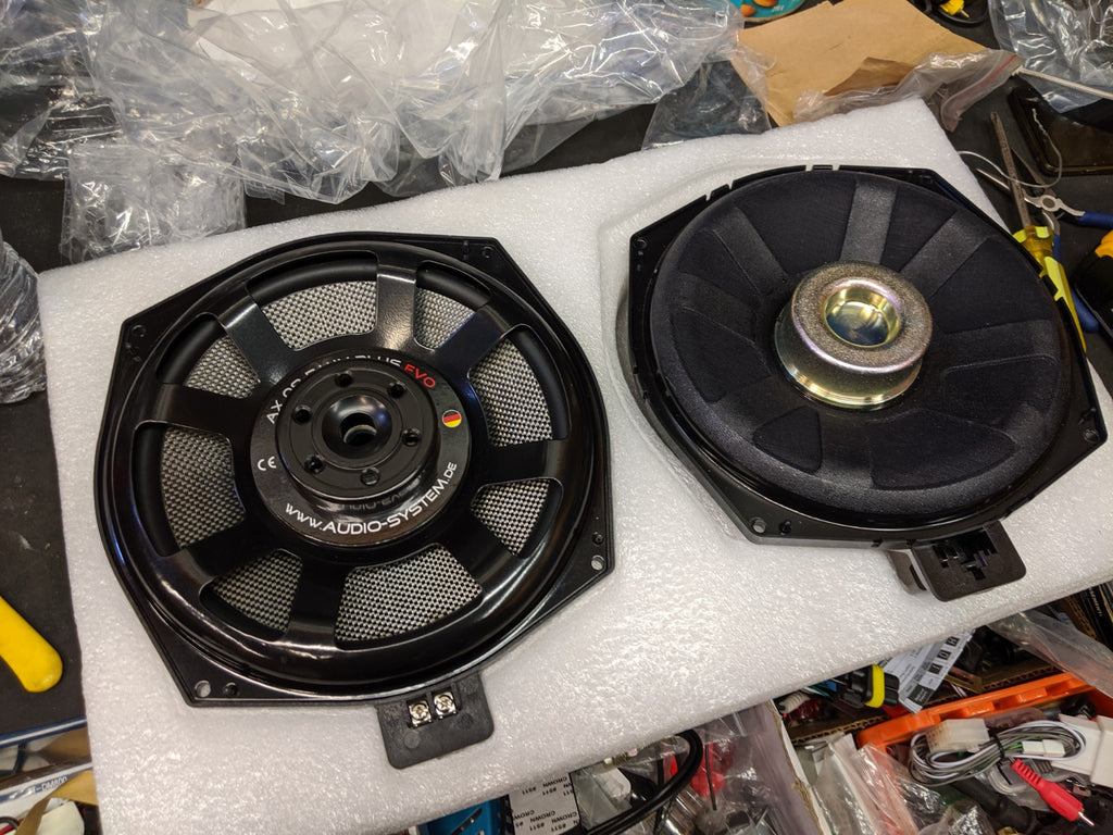 BMW Audio system subwoofer harman