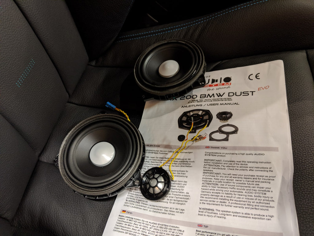 BMW F87 speakers