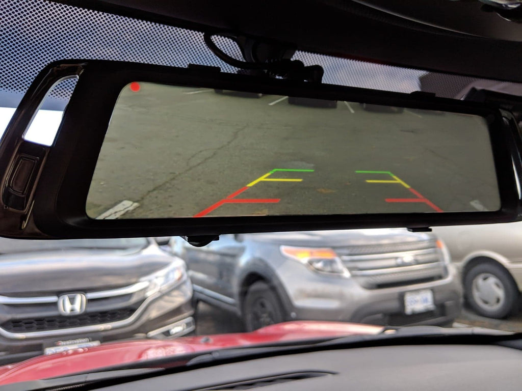 mini cooper s rearview mirror screen f56