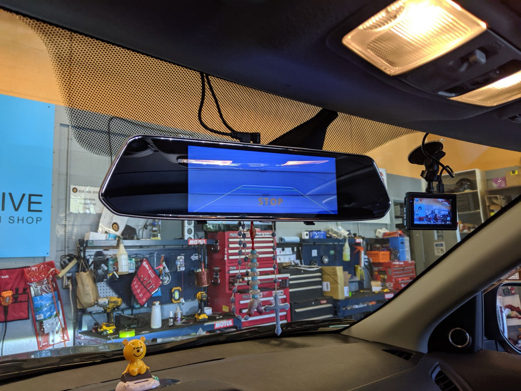 Mitsubishi RVR rearview mirror backup cam