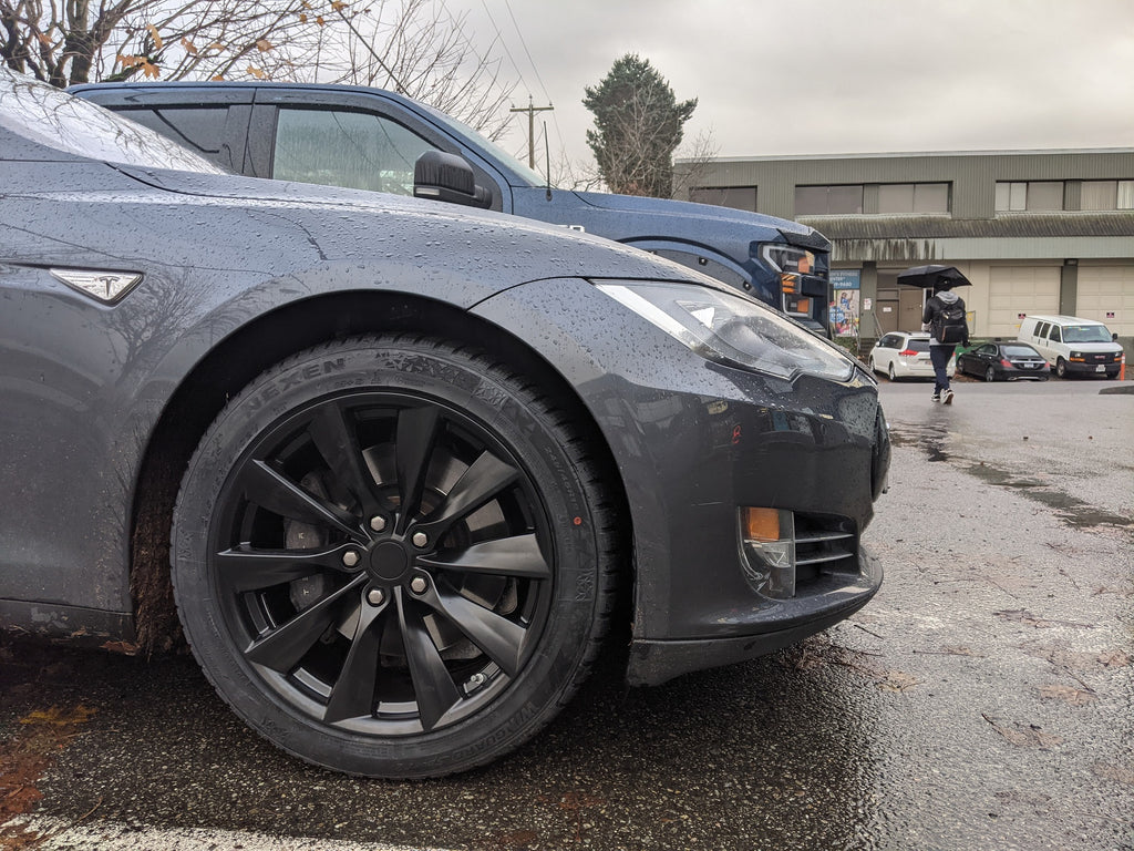 Tesla model s nexen winter tires tpms