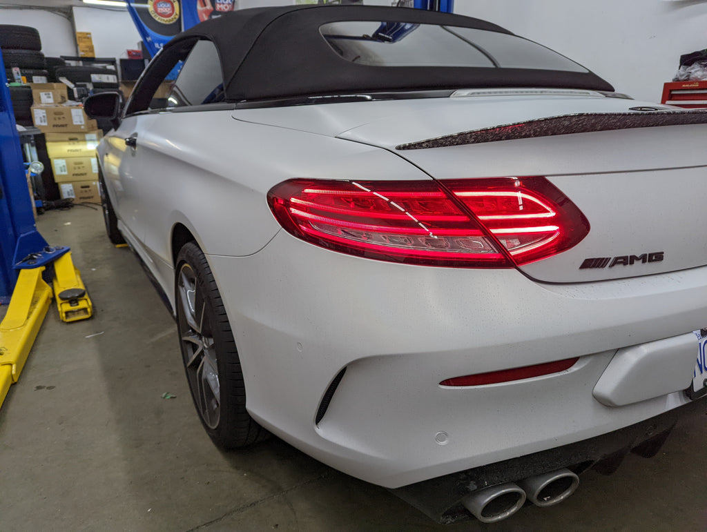 Mercedes c43 cabrio 15mm rear spacers