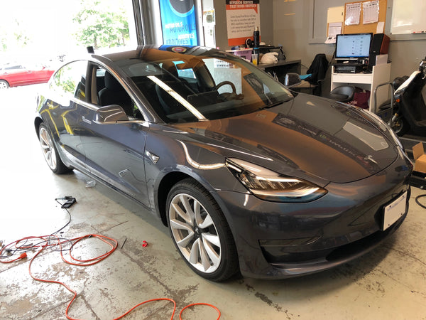 Tesla Model 3 dash cam installation