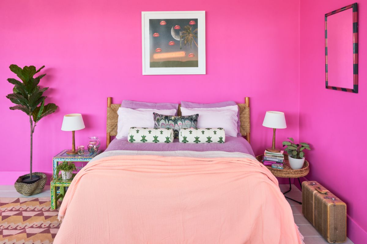Barbiecore Interiors: Hot Pink - Ftt-006™ - is Mylands' Colour of the