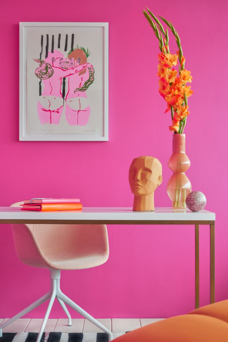 How To Make Bright Pink Paint Color - What Color Mixing To Make Bright Pink  