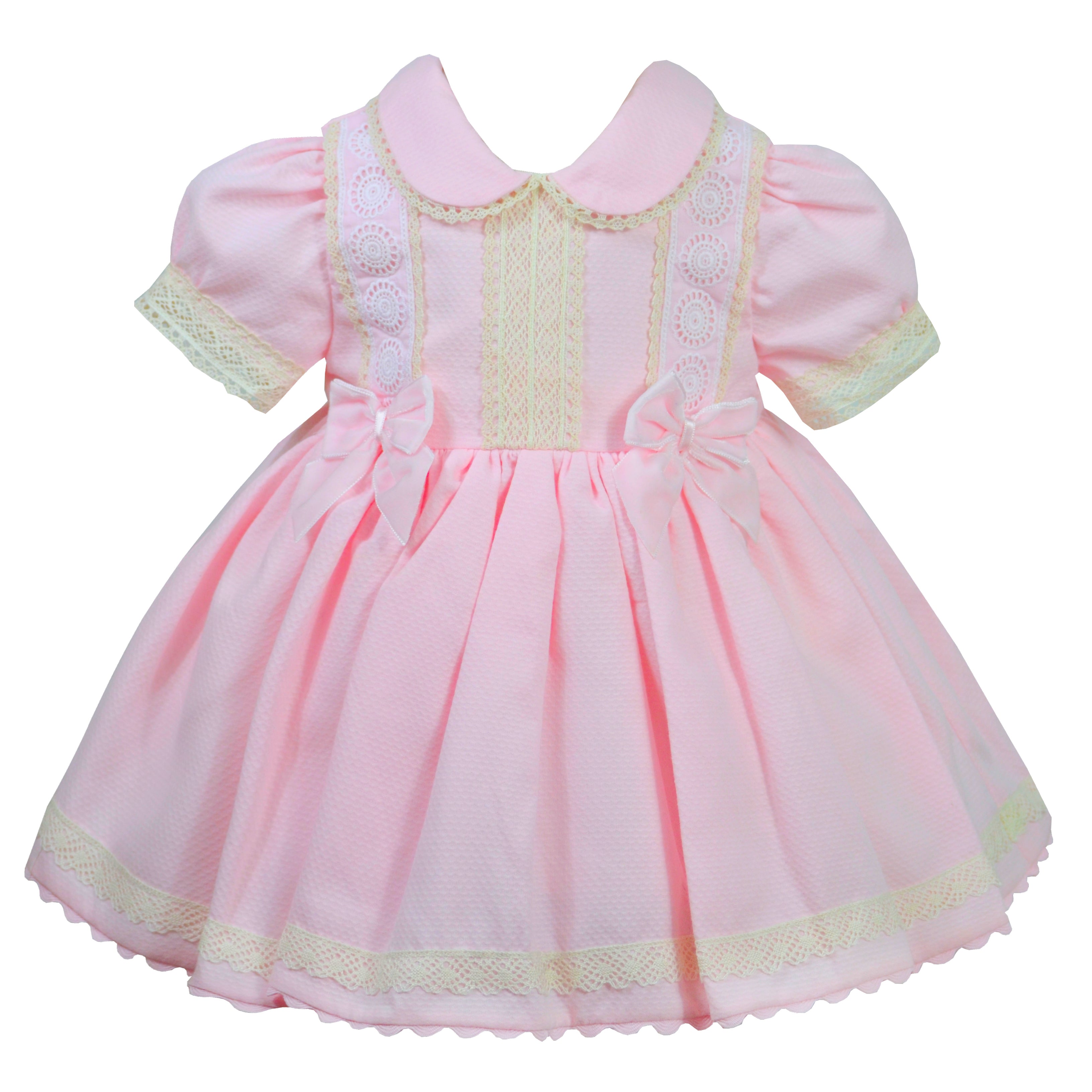 baby girl dress and knicker set