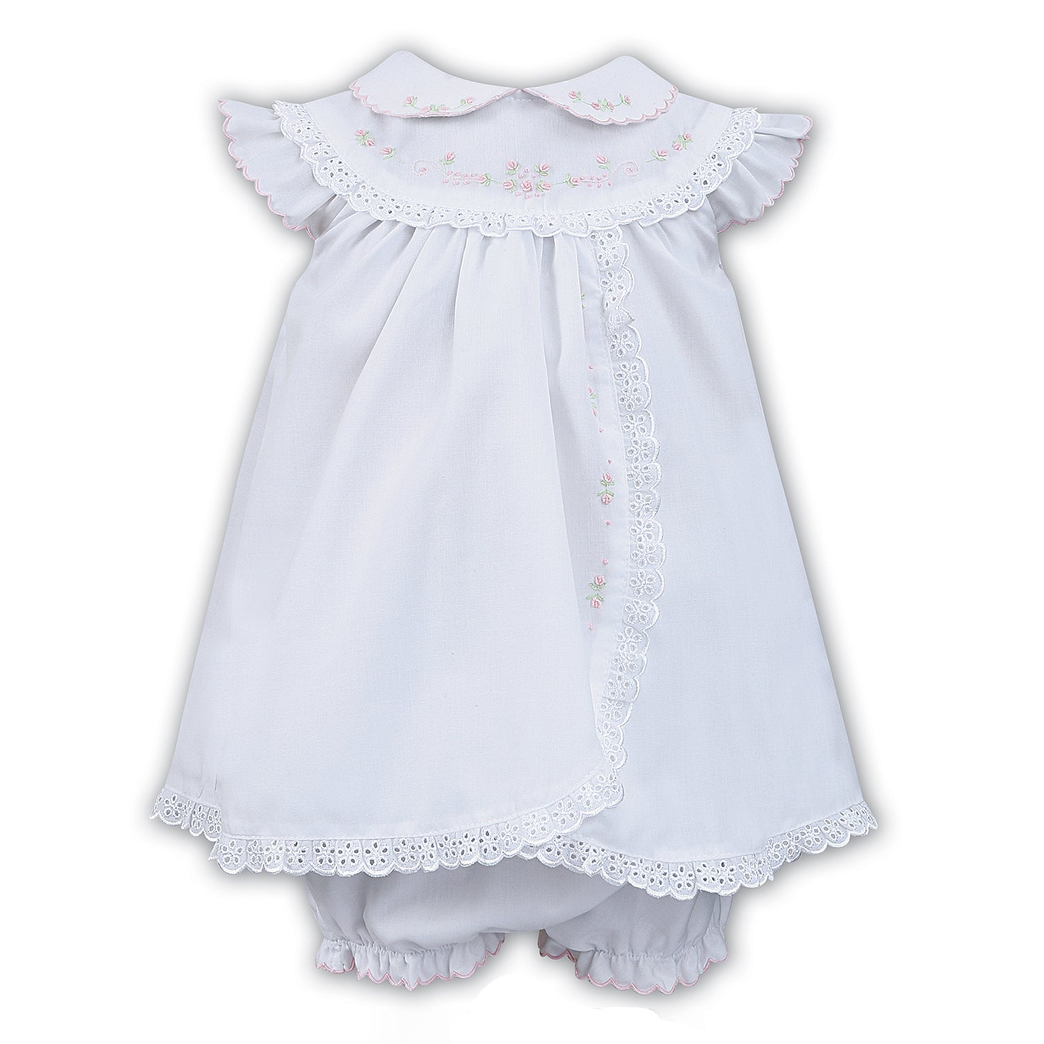 white lace dress for baby girl