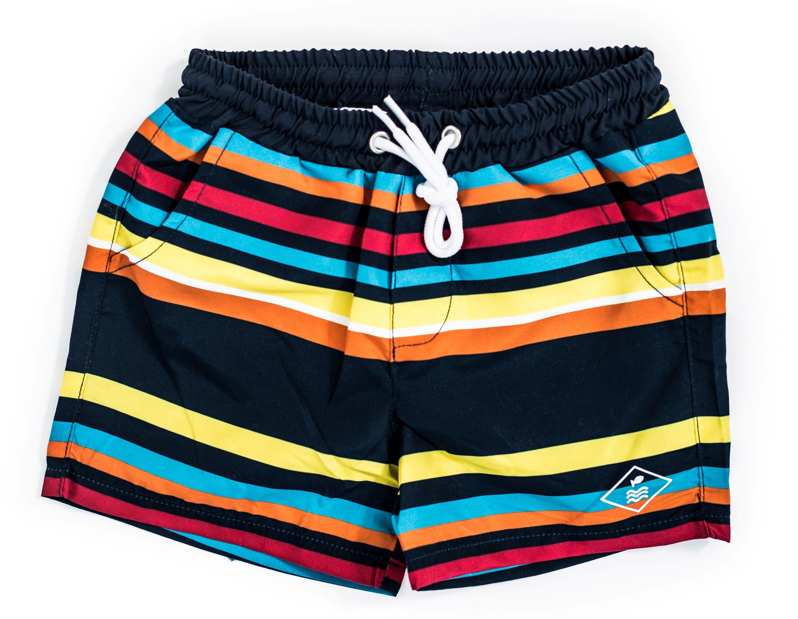 Weekend à la Mer Multi-Coloured Swim Shorts | Lucas & Luna