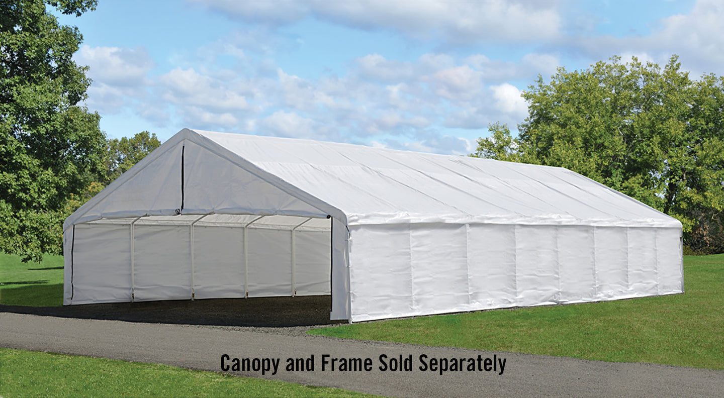  30  x  50  White Canopy Enclosure Kit by Shelter Logic 