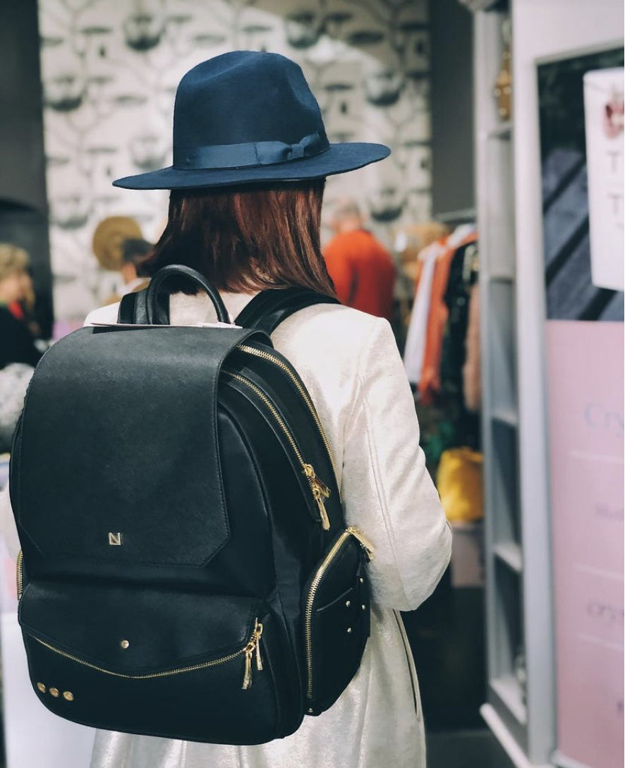 Lux & Nyx Debuts The Zöe Functional Luxury Backpack With Over 18  Compartments Designed For Women on the Rise