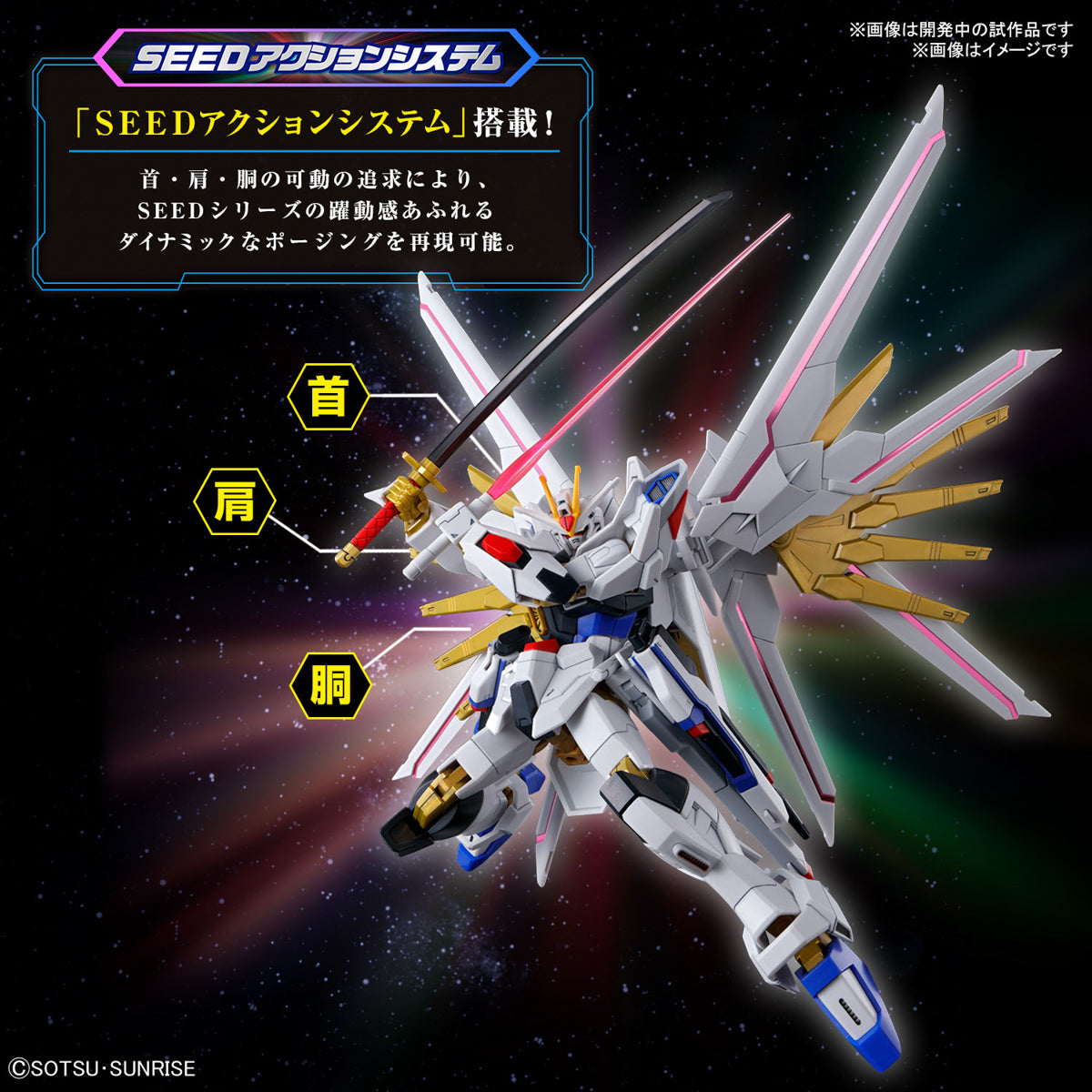 Bandai Gunpla High Grade HG Mighty Strike Freedom Gundam 塑料模型玩具 VCA Singapore