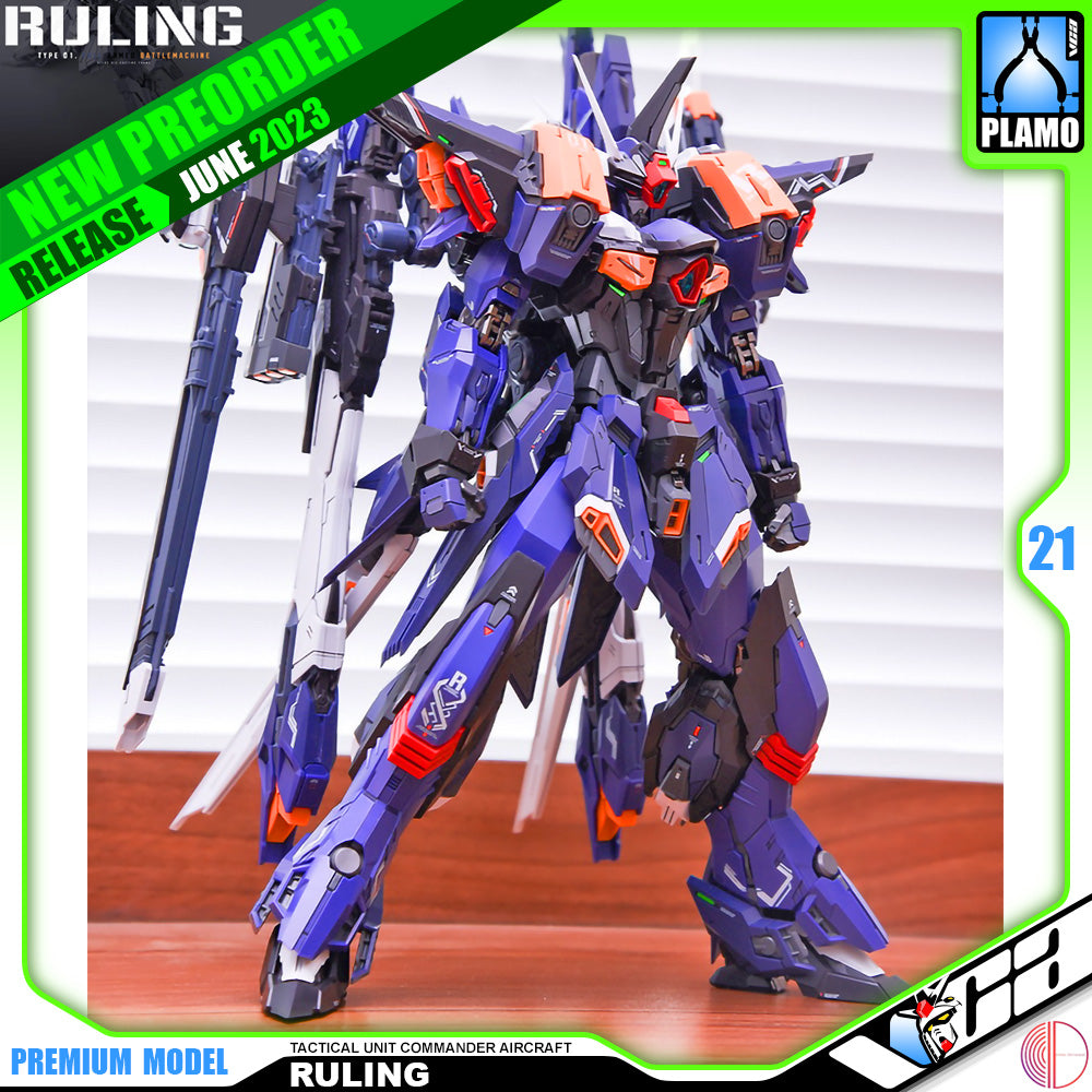 Infinite Dimension® 无限维度 Mecha Model Kit IN ERA+ RULING 裁决