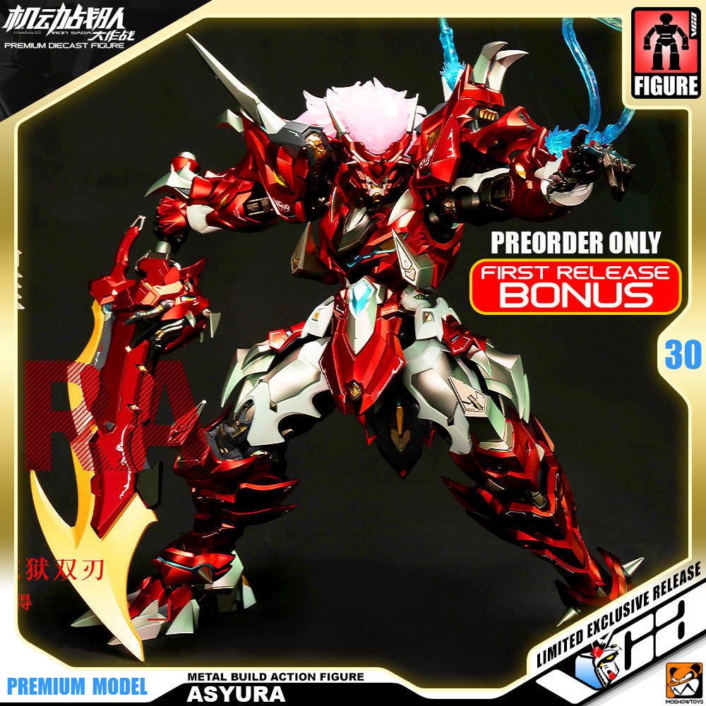 Moshow x Noble Class Asyura Metal Structure Premium Build Action Figure VCA Gundam Singapore