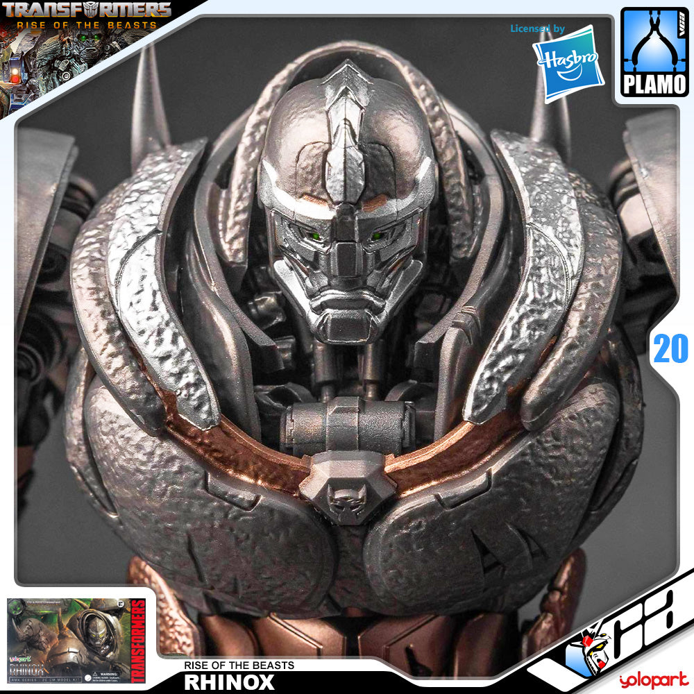 Yolopark AMK Rhinox Transformers Rise of the Beasts Plastic Assemble Action Figure Toy VCA Singapore