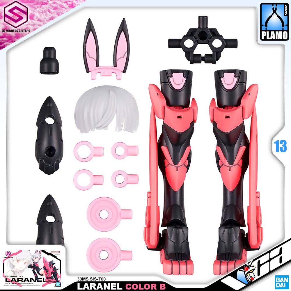 Bandai 30 Minutes Sisters 30MS SIS-T00 Laranel Color B Cute Pretty Mecha Girl Action Toy VCA Gundam Singapore