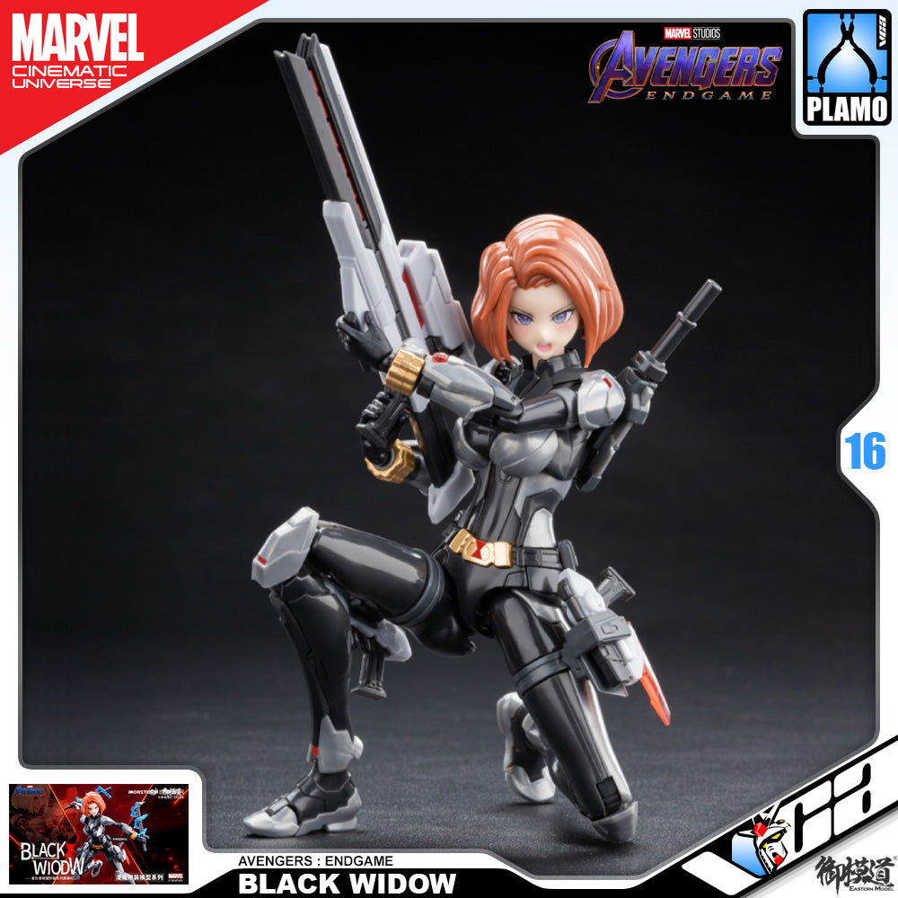 Morstorm Eastern Model Marvel Girl Black Widow Plastic Model Action Toy VCA Gundam Singapore