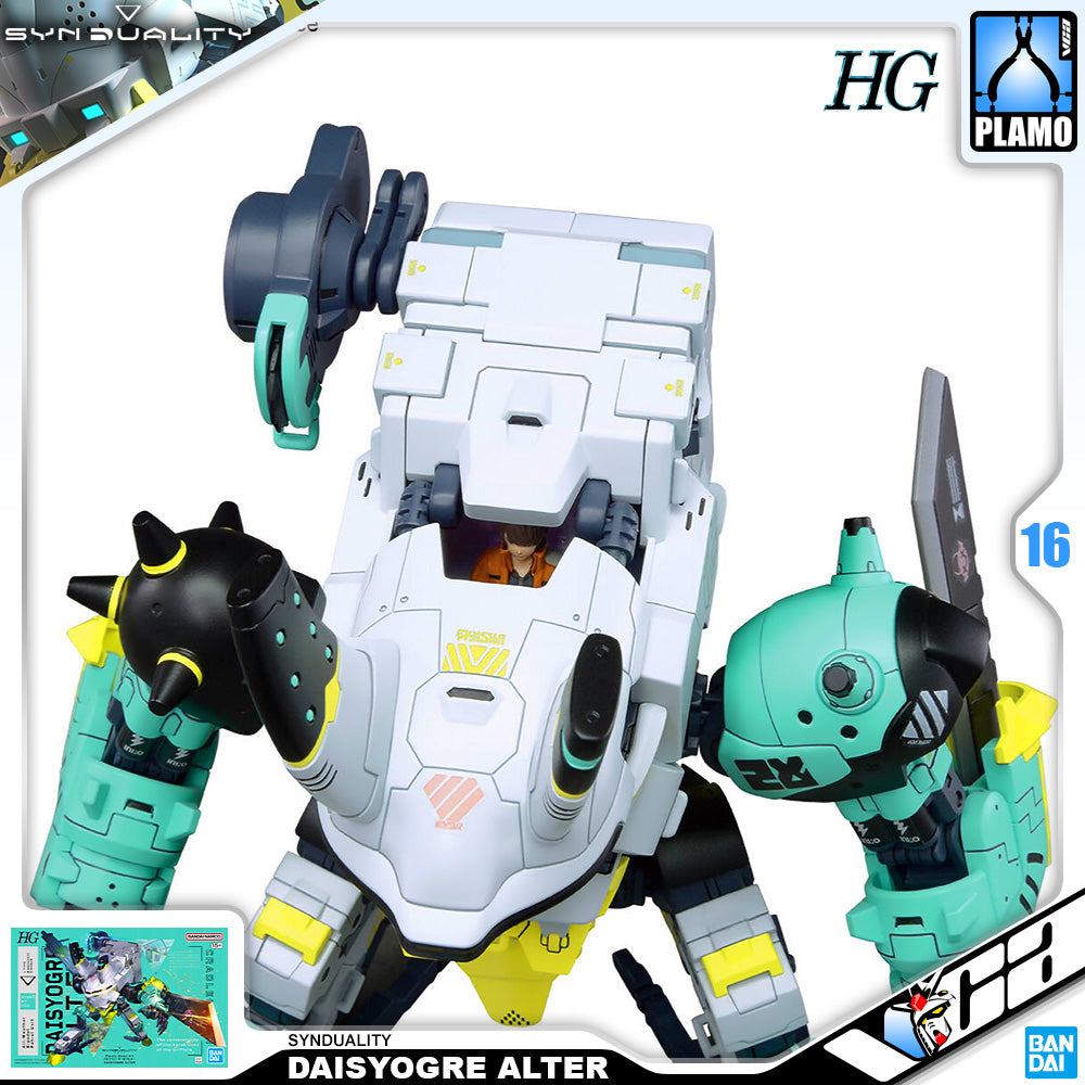 Bandai Namco High Grade Synduality Daisy Ogre Alter Plastic Mecha Model Action Toy Kit VCA Gundam Singapore