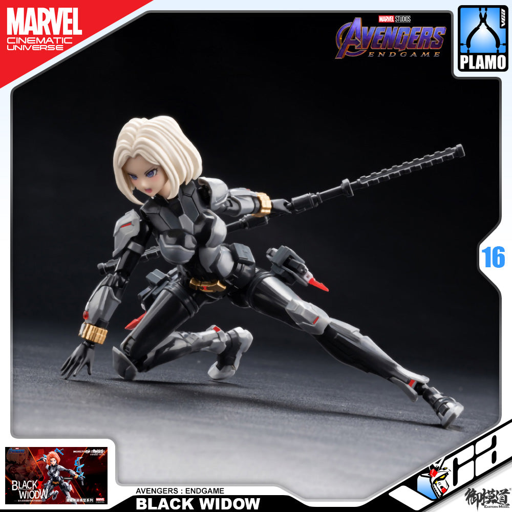 Morstorm Eastern Model Marvel Girl Black Widow Plastic Model Action Toy VCA Gundam Singapore