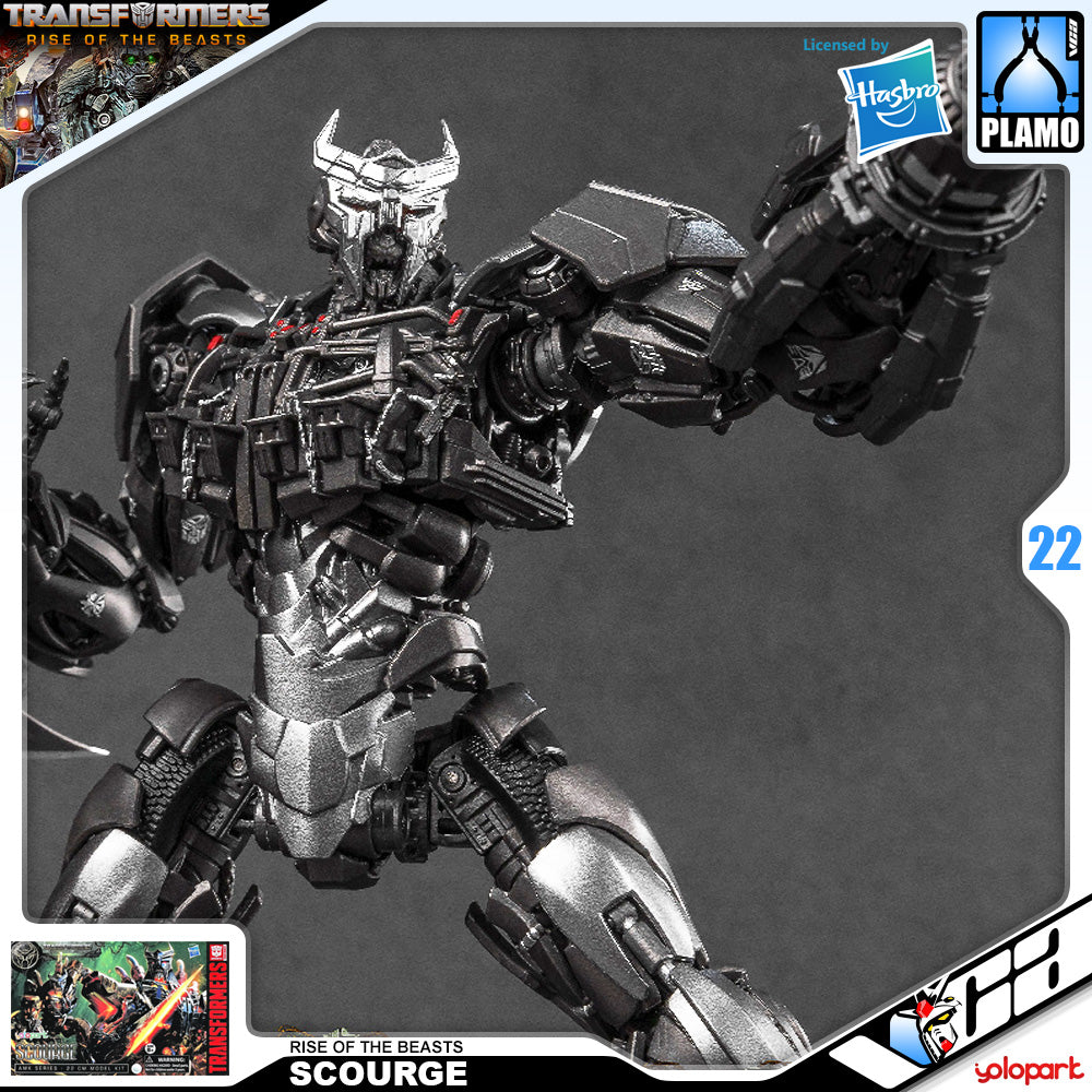 Yolopark AMK Scourge Transformers Rise of the Beasts Plastic Assemble Action Figure Toy VCA Singapore