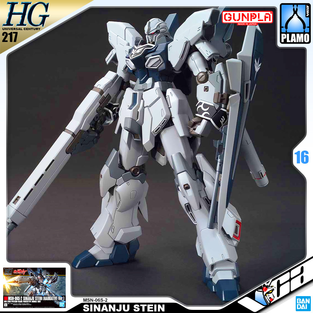 Bandai Gunpla High Grade Universal Century HGUC HG SINANJU STEIN NARRATIVE VER VCA Gundam Singapore