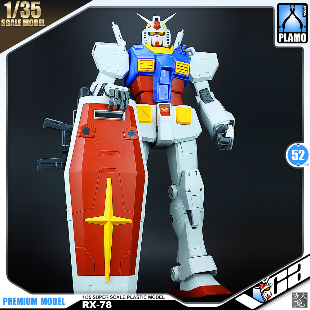 1/35 Big Large Scale RX-78-2 Gundam Plastic Model Action Toy Kit VCA Singapore