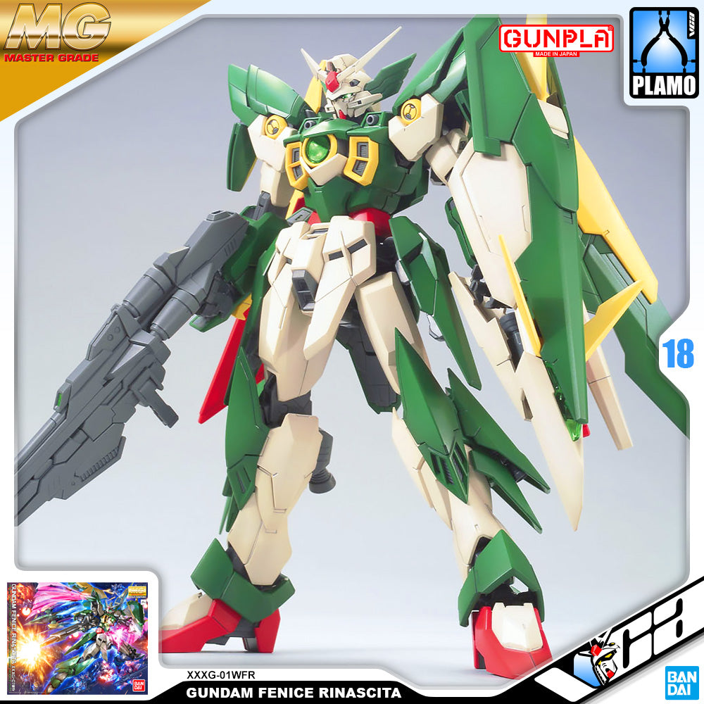 Bandai Gunpla Master Grade 1/100 MG Gundam Fenice Rinascita 塑料模型玩具 VCA 新加坡