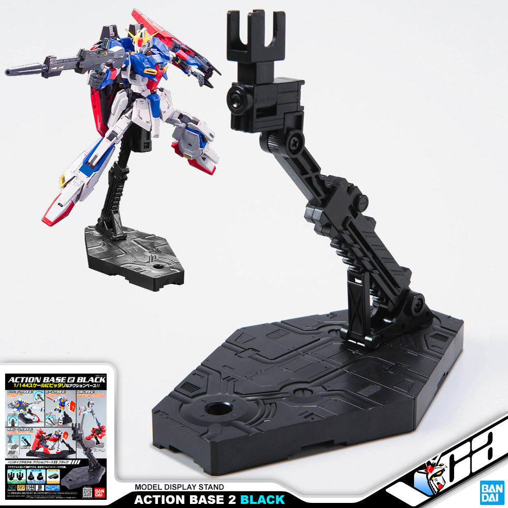 Bandai Display Action Base 2 Gray For Plastic Model Action Toy VCA Gundam Singapore