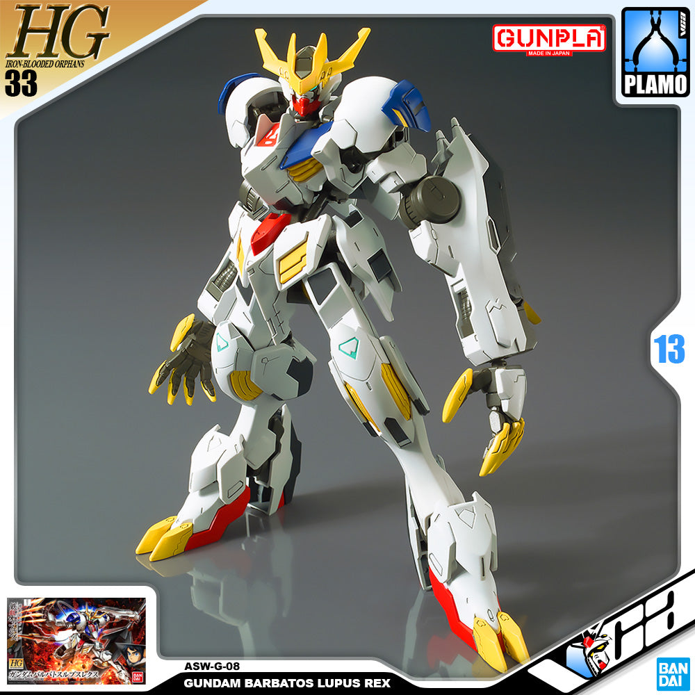 Bandai Gunpla High Grade 1/144 HG Iron Blooded Orphans Gundam Barbatos Lupus Rex VCA Singapore