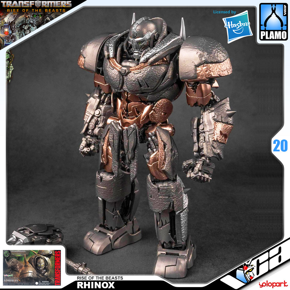 Yolopark AMK Rhinox Transformers Rise of the Beasts Plastic Assemble Action Figure Toy VCA Singapore