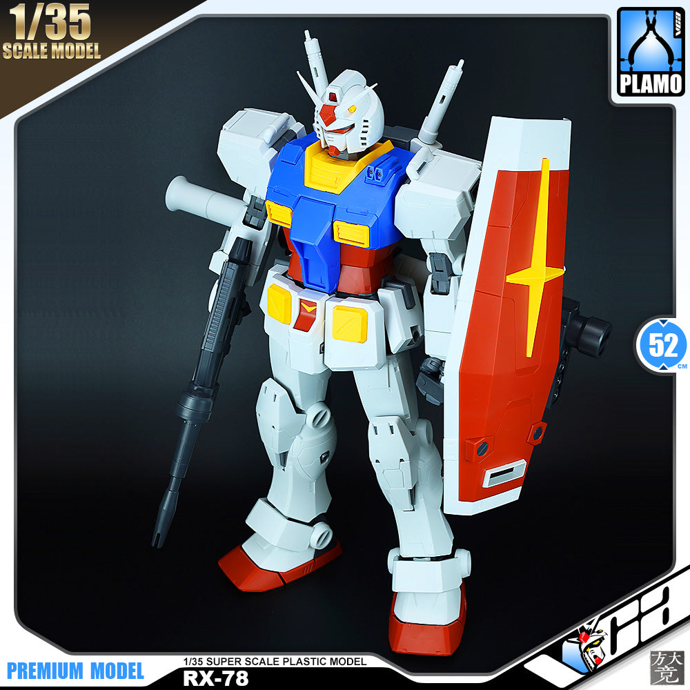 1/35 Big Large Scale RX-78-2 Gundam Plastic Model Action Toy Kit VCA Singapore