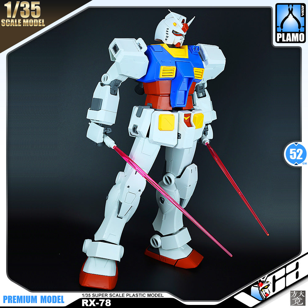 1/35 Big Large Scale RX-78-2 Gundam Plastic Model Action Toy Kit VCA Singapore