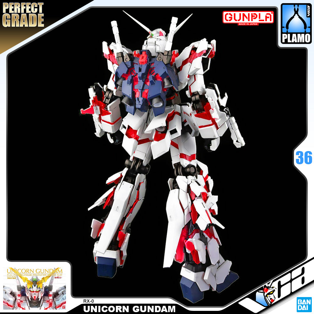 Bandai Gunpla Perfect Grade 1/60 PG RX-0 独角兽高达塑料模型动作玩具 VCA 新加坡