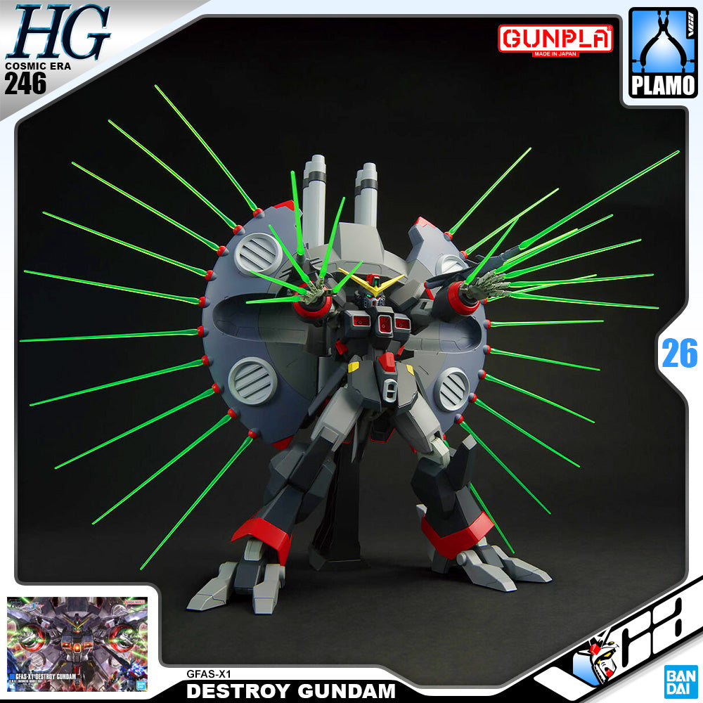 Bandai Gunpla High Grade Cosmis Era HG Destroy Gundam Plastic Model Action Toy VCA Singapore