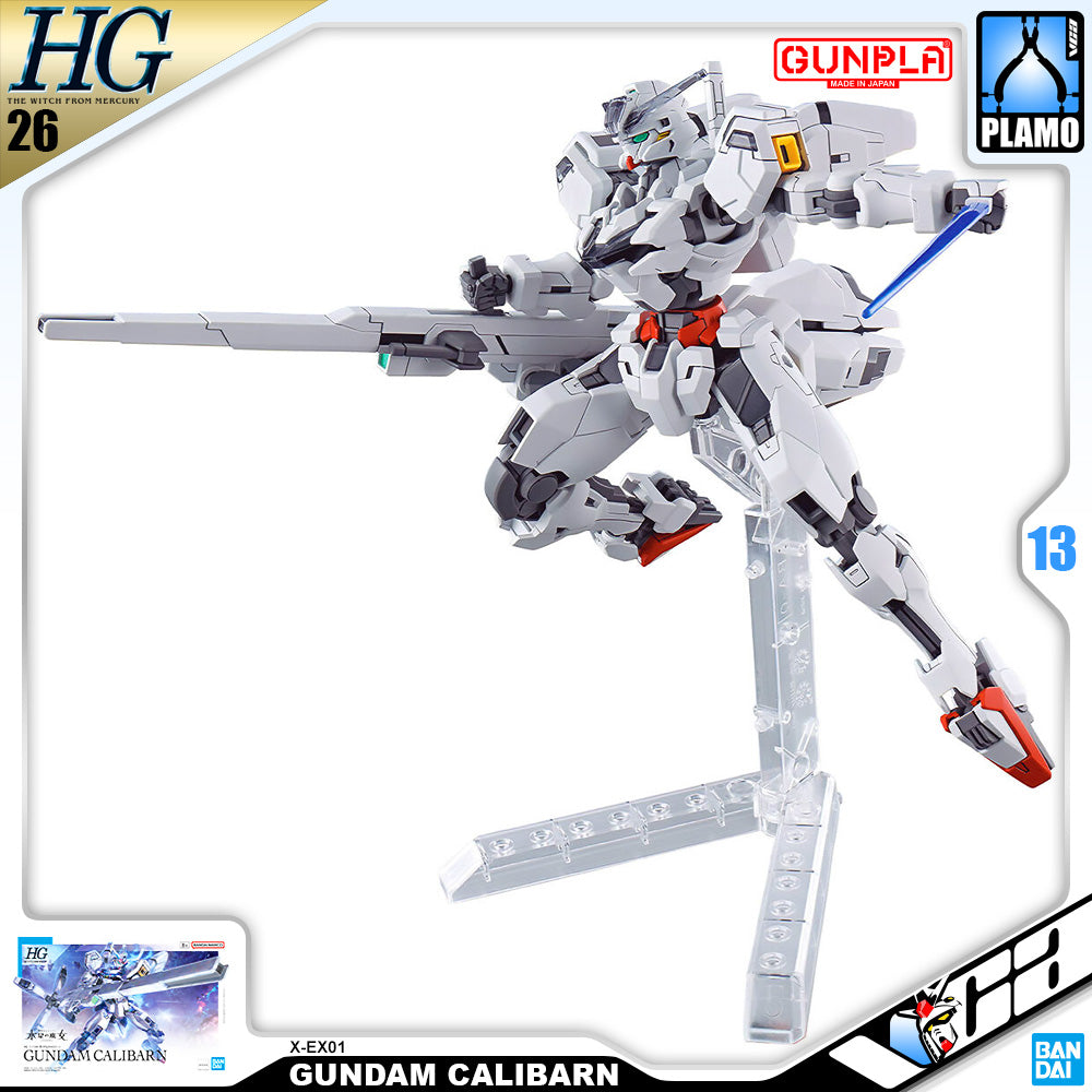 Bandai Gunpla 高级 HG 高达 Calibarn 塑料模型动作玩具 VCA Singapore