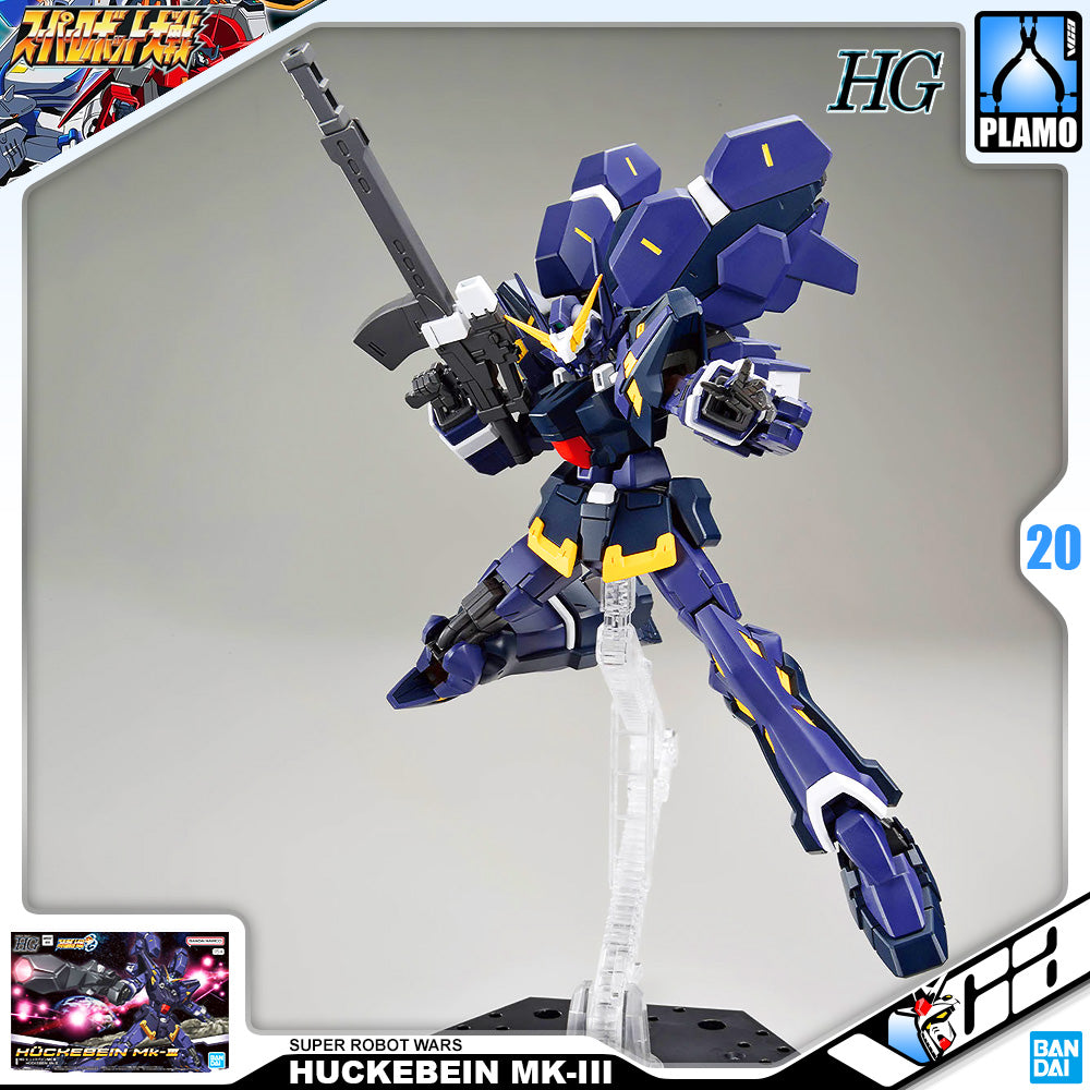 Bandai High Grade Super Robot Wars HG Huckebein MK-III Plastic Model Action Figure Toy VCA Gundam Singapore