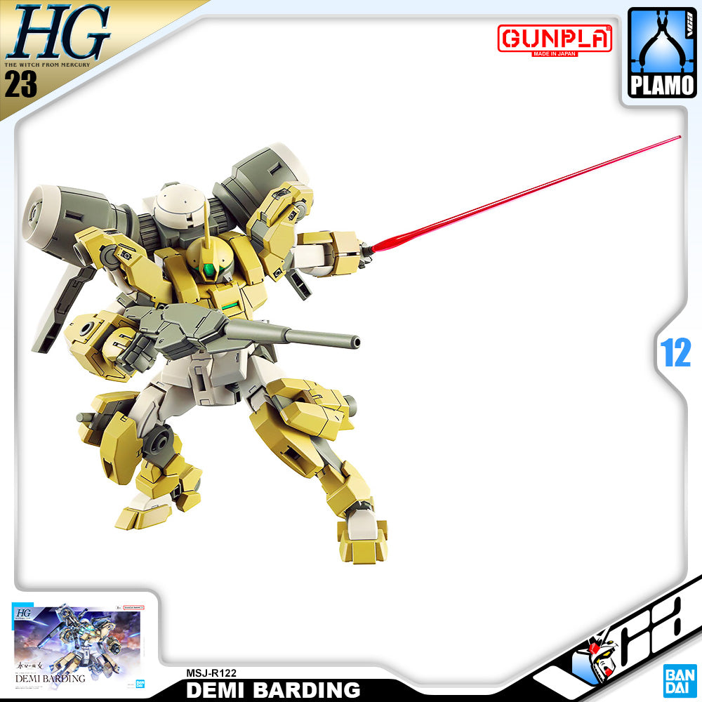 Bandai Gunpla High Grade HG Demi Barding Plastic Model Action Figure Toy VCA Gundam Singapore