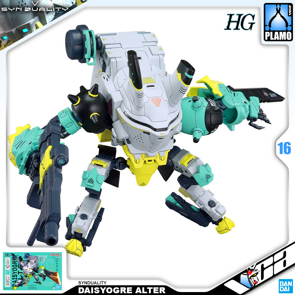 Bandai Namco High Grade Synduality Daisy Ogre Alter Plastic Mecha Model Action Toy Kit VCA Gundam Singapore