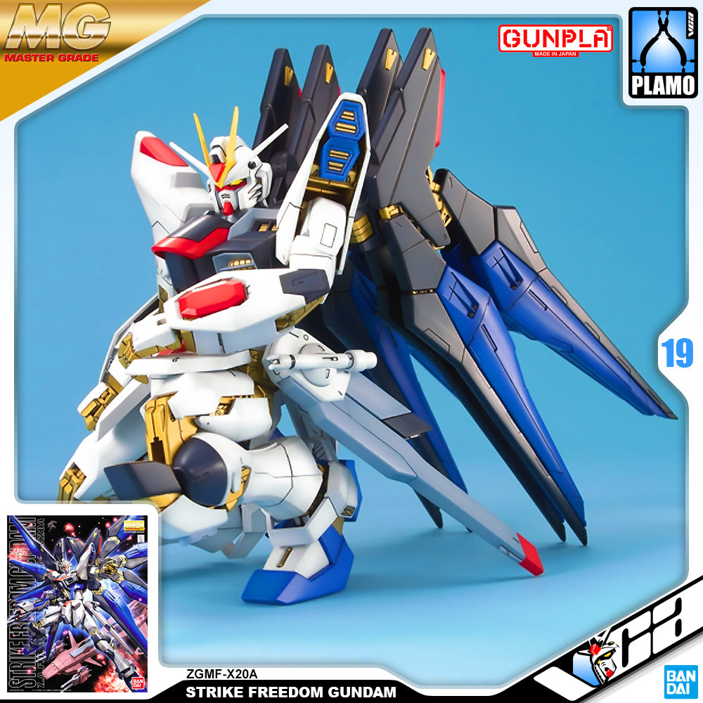 Bandai Gunpla Master Grade 1/100 MG Strike Freedom Gundam Plastic Model Action Toy VCA Singapore