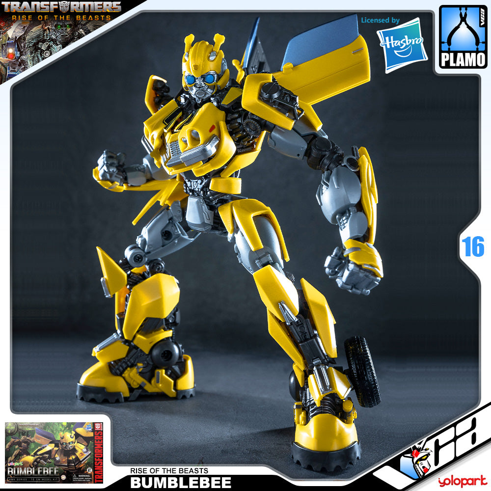 Yolopark AMK Bumblebee Transformers Rise of the Beasts Plastic Assemble Action Figure Toy VCA Singapore