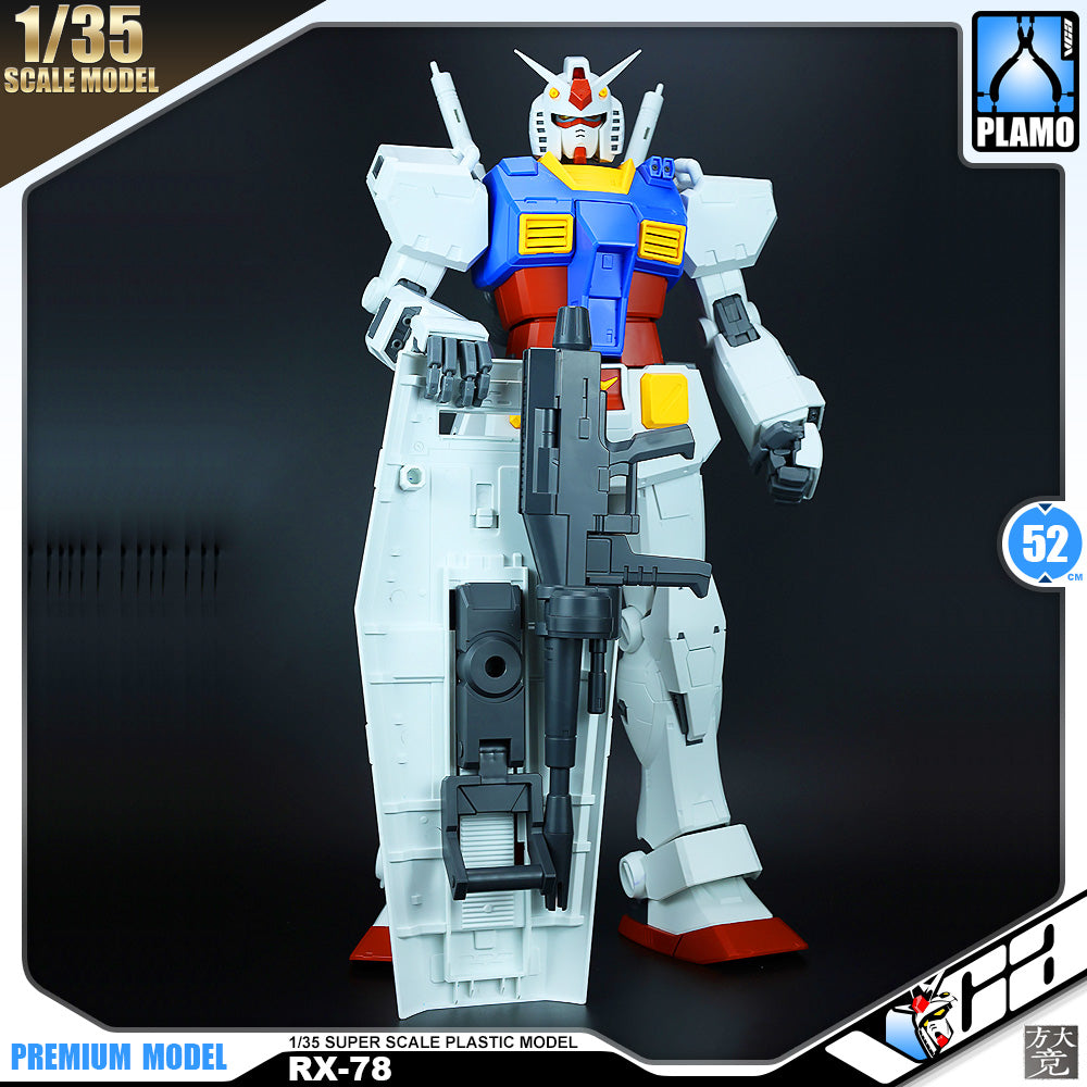 1/35 Big Large Scale RX-78-2 Gundam Plastic Model Action Toy Kit VCA Singapore