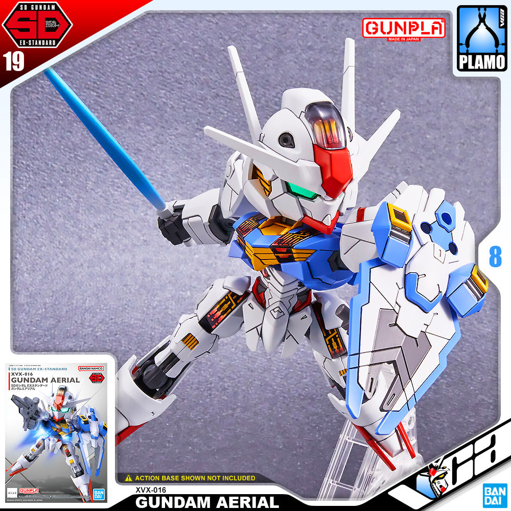 Bandai Gunpla SD EX Standard SDEX XVX-016 Gundam Aerial Plastic Model Action Toy VCA Singapore